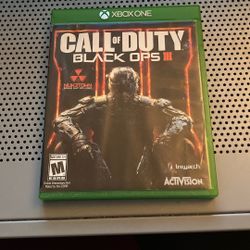 Xbox 1 Call Of Duty Black Ops 3 