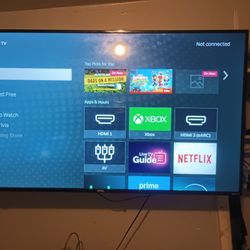 50 inch Onn  Smart Roku TV 