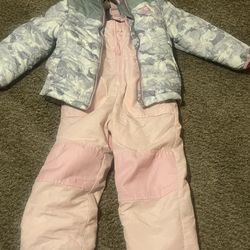 Overol Para La Nieve De Niña Talla Cuatro Años