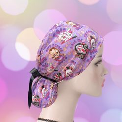 Halloween Scrub Cap