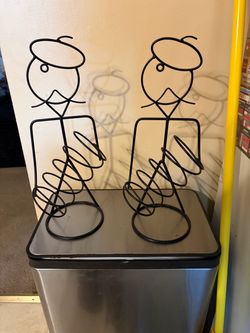 2 matching Wine bottle holder