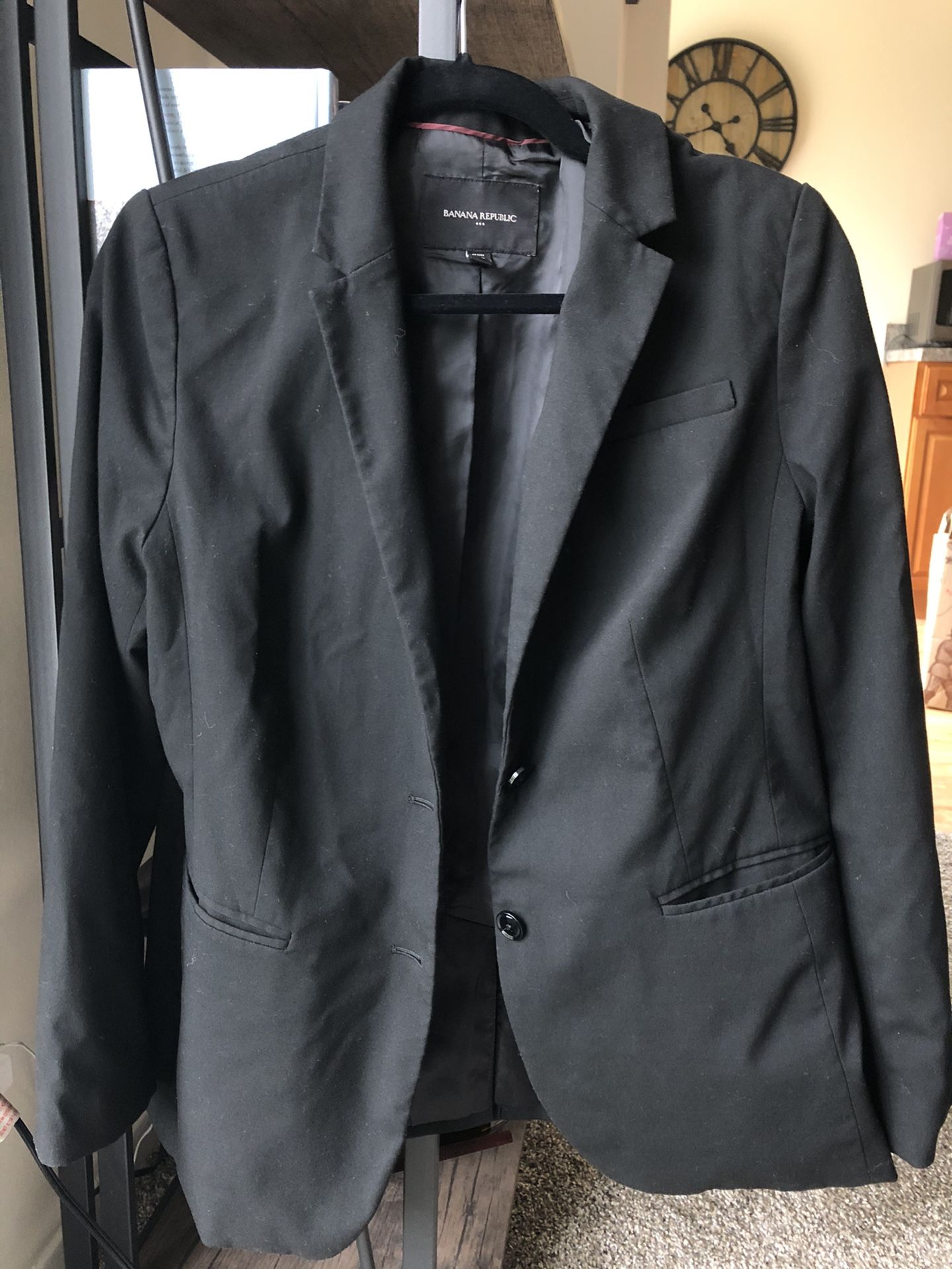 Black Banana Republic blazer, size 12 P