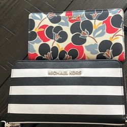 Michael Kors And Kate Spade Wallet