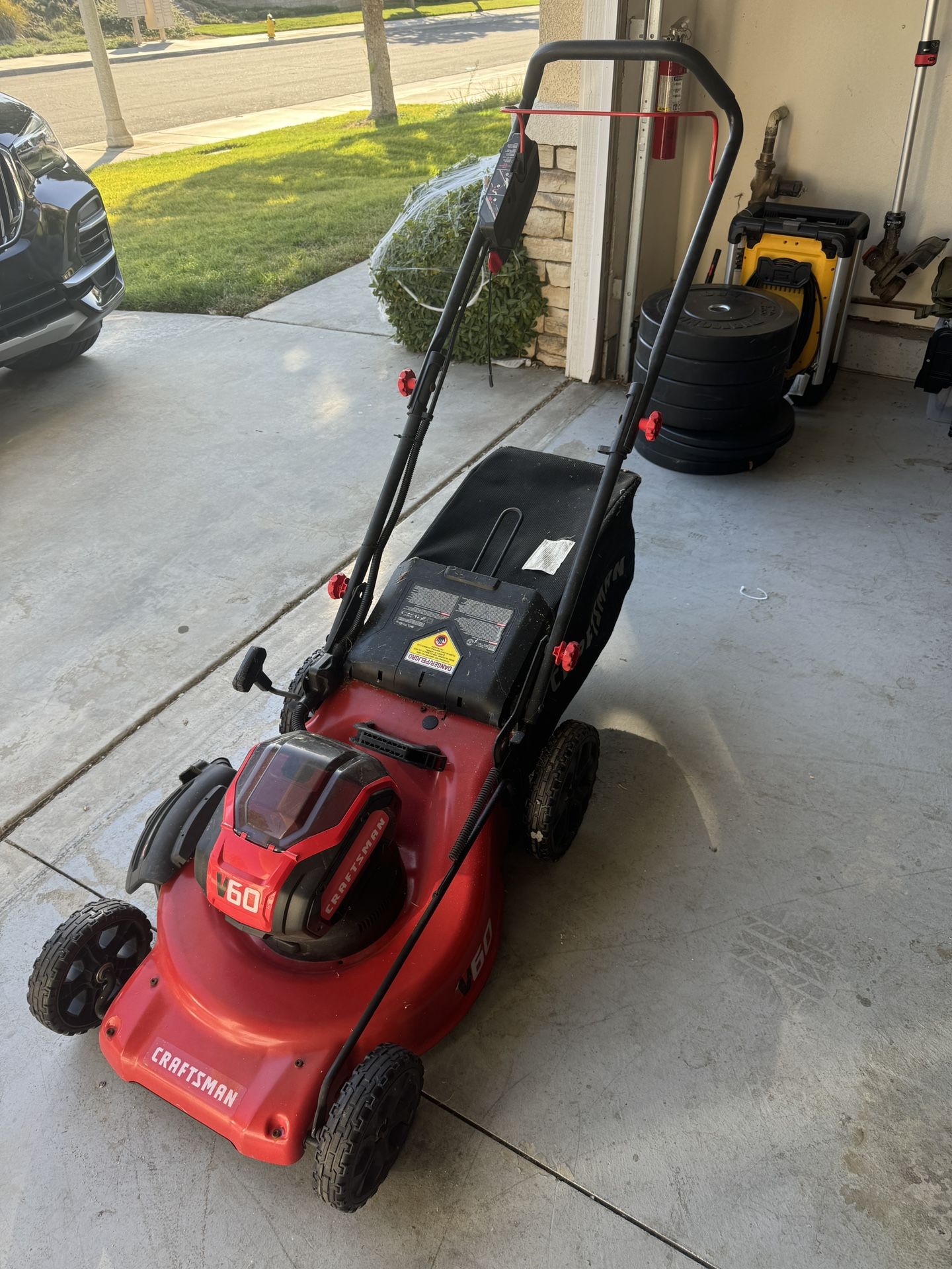 CRAFTSMAN V60* in Cordless Lawn Mower, 21 Inch