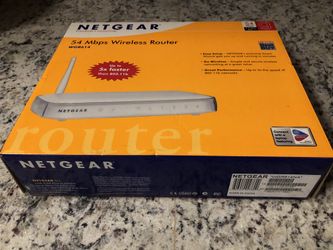 Netgear Wireless Router - Model WGR614