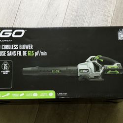 EGO 56V Cordless Leaf Blower – 615 CFM (batería y cargador incluido)/sopladora de hojas inalámbrica.