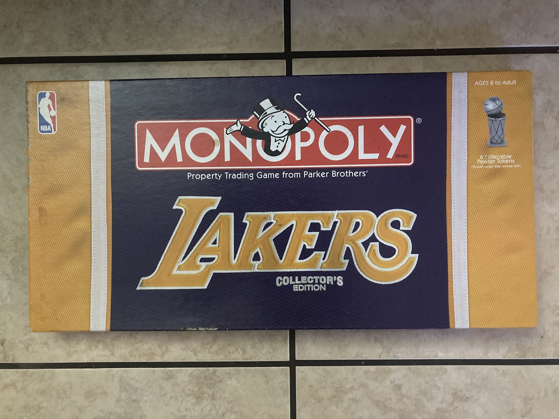 2007 Lakers Monopoly Game New