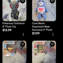 Hello Kitty Funko pops Action Figures Vintage Plushies ect...