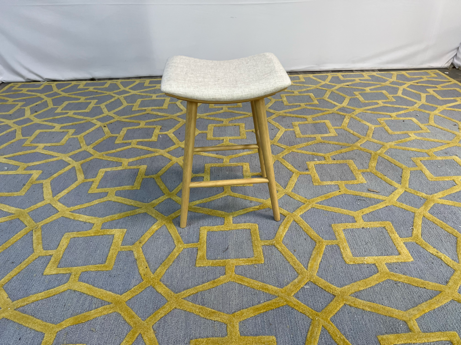( Delivery Available ) Four Hands Union Bar Stool