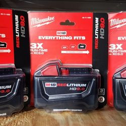 Milwaukee Battery HD 9.0 