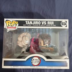 Tanjiro vs Rui Funko Pop