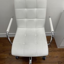 White Office Chair 