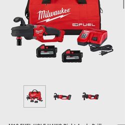 M18 FUEL HOLE HAWG Right Angle Drill w/QUIK-LOK