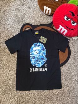 Black & Blue Camo Bape XL