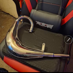 BBR Tuning MZ BOMBER Expansion Chamber (For 100cc and Bullet Train Engines)