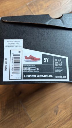 Under armor 5Y shoes