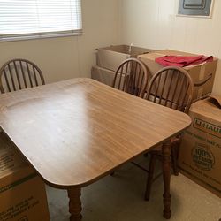 Kitchen Set with 4 Chairs