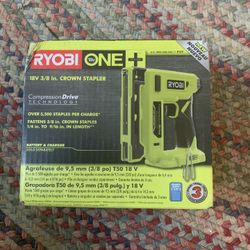 Ryobi 18v Stapler 