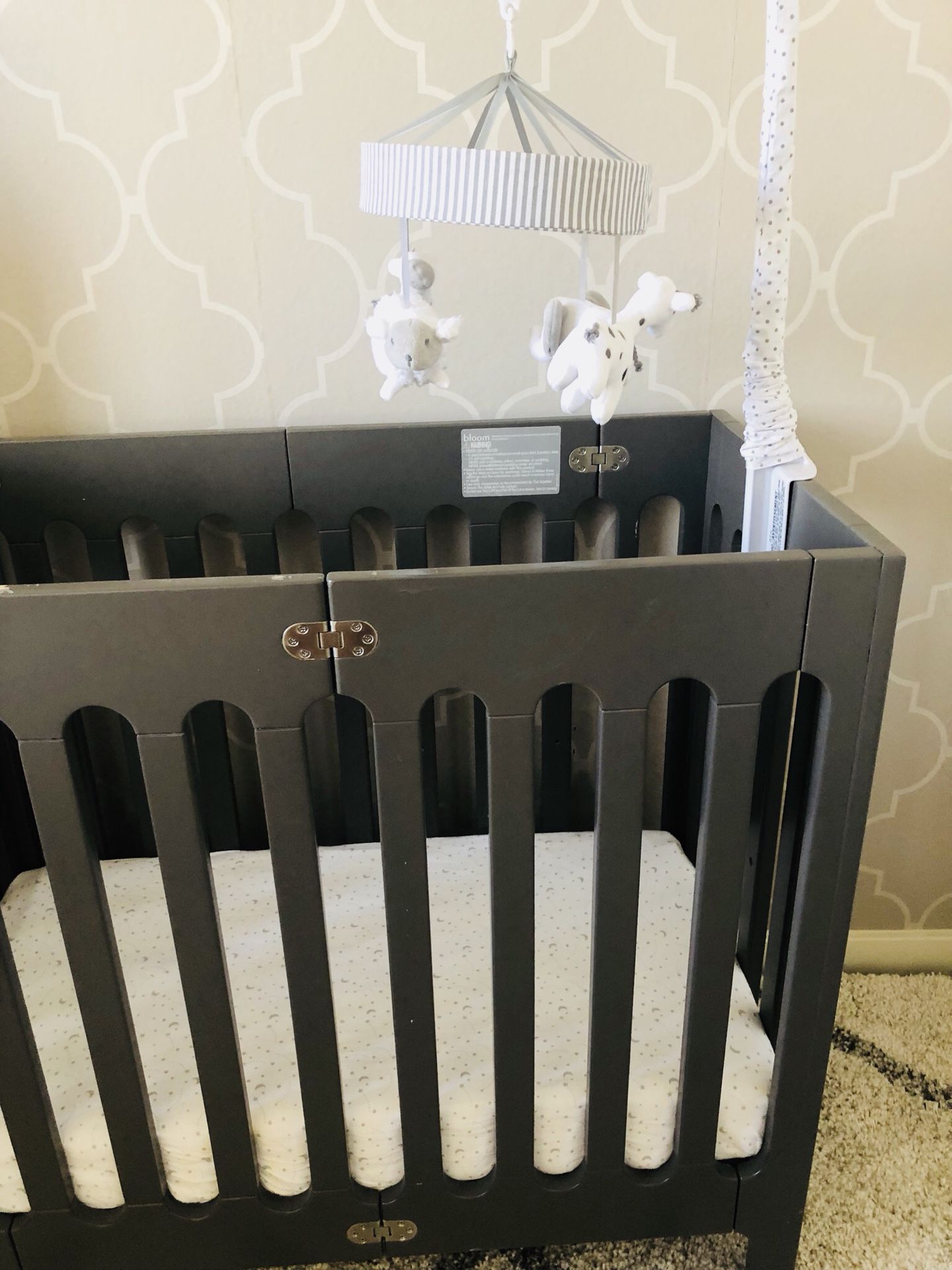 ALMA BLOOM MINI-CRIB AVAILABLE! PRICED TO SELL!