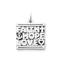 James Avery "Faith, Hope & Love" Charm