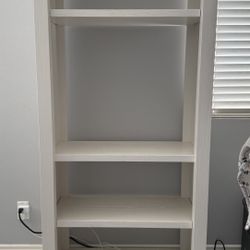 Pottery barn - Dillon Open Bookcase - Montauk White