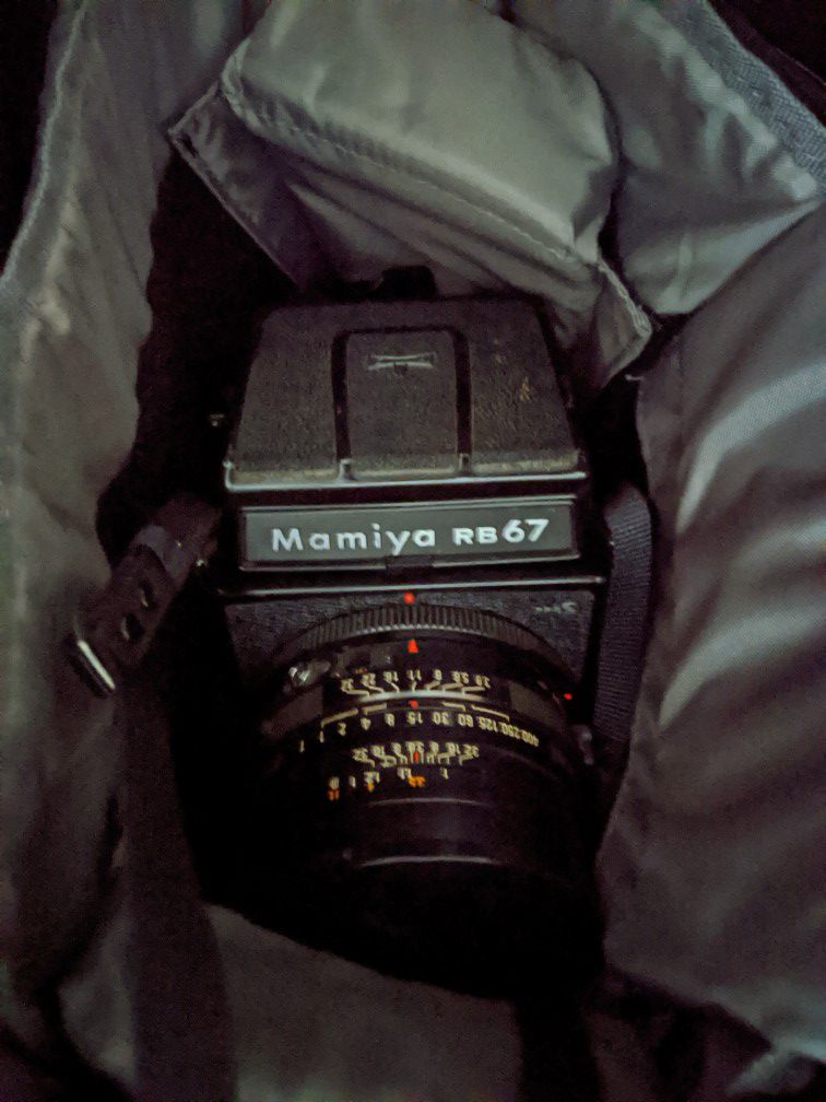 Mamiya rb67 film camera