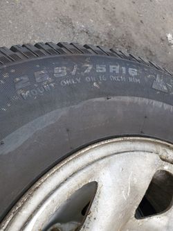Semi New 265/75R16