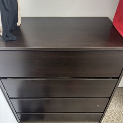 brown dresser