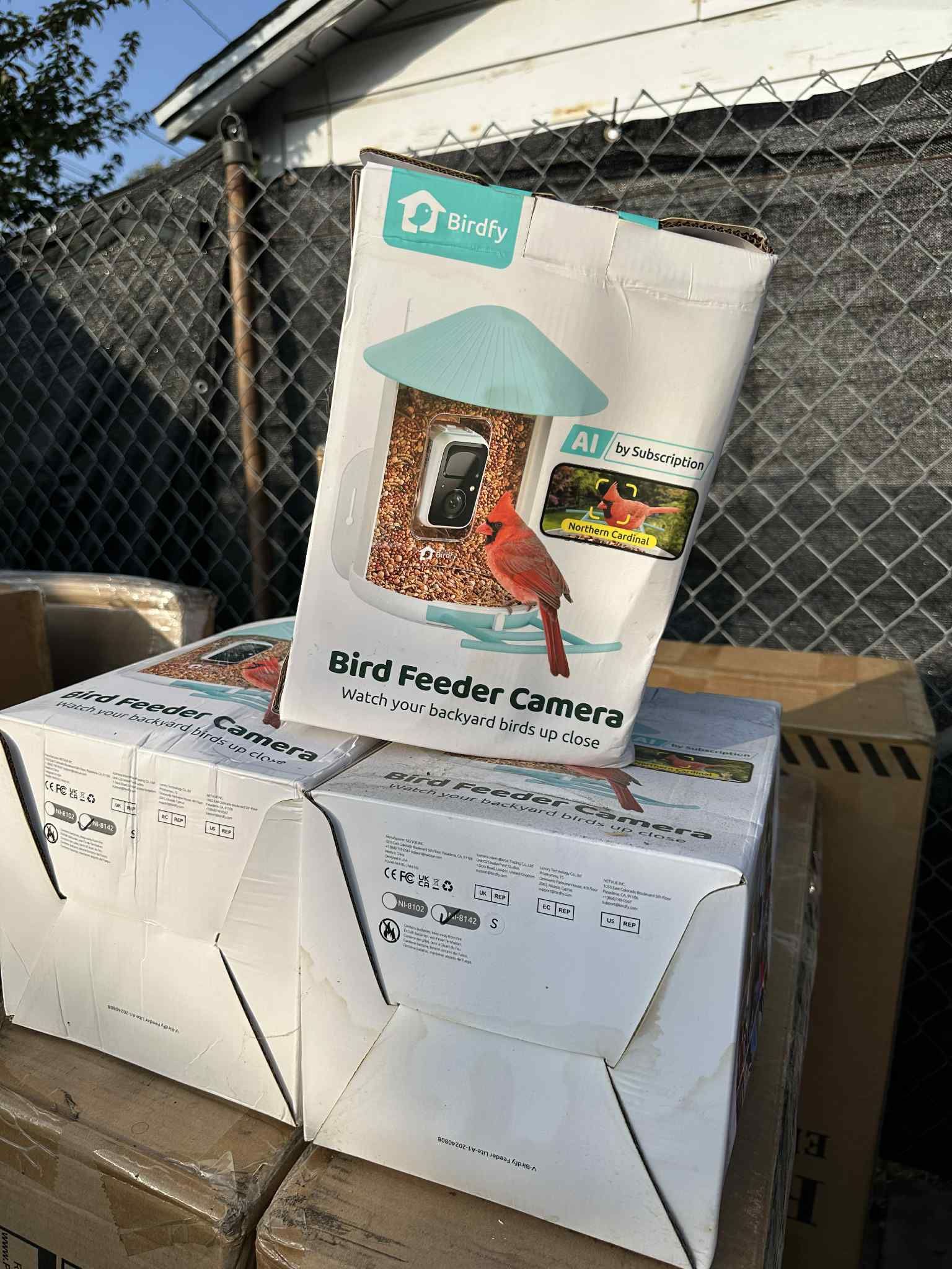 Birdfy bird feeder camera 🦅 Cámara de alimentación de pájaros Birdfy