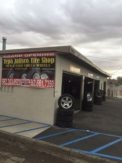 Used tires with 90% on life and new tires with good price