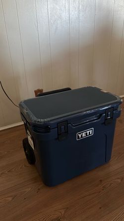YETI Wheeled Cooler Navy Blue