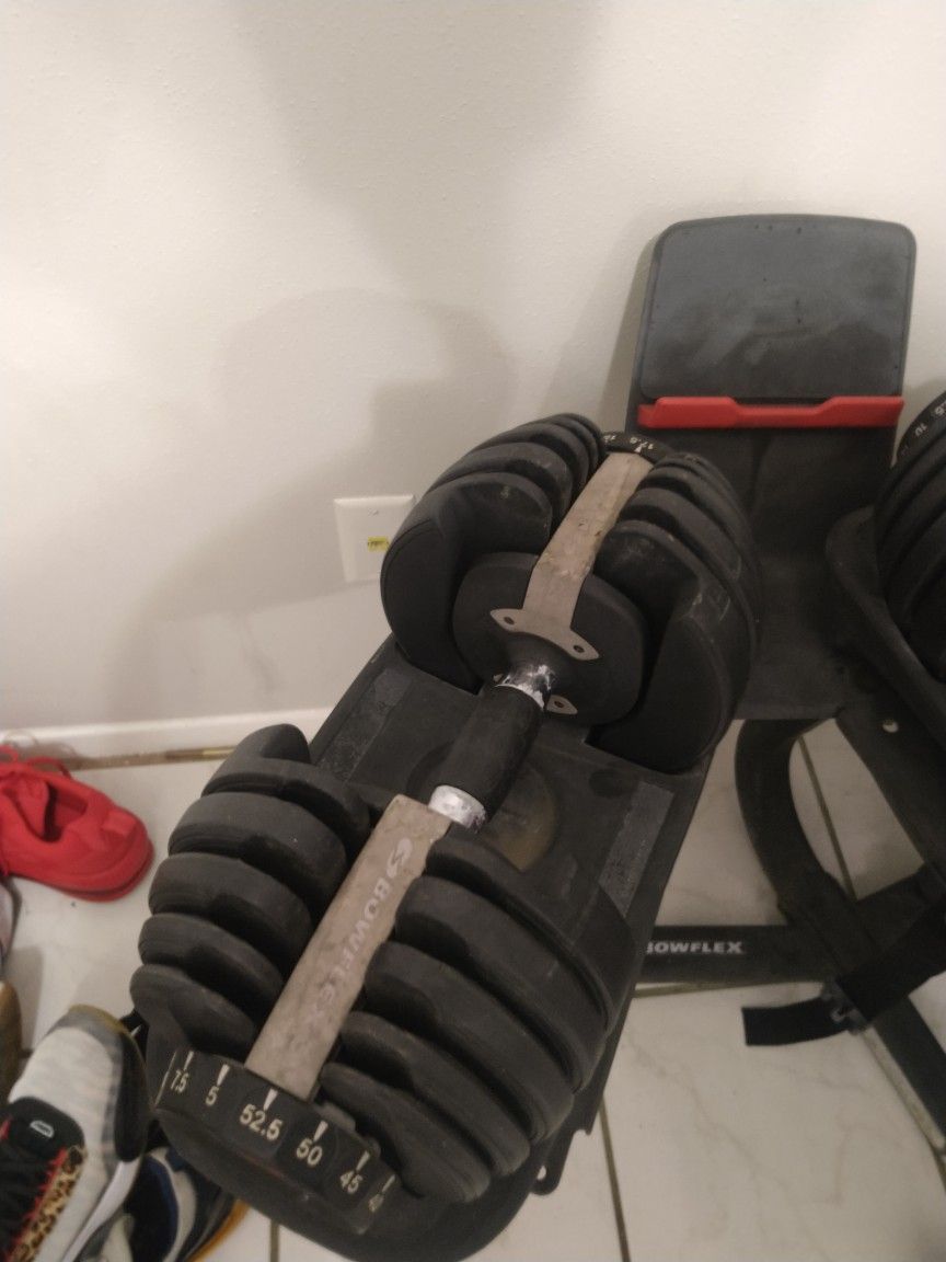 Bowflex Adjustable Dumbbells for Sale in San Antonio, TX OfferUp