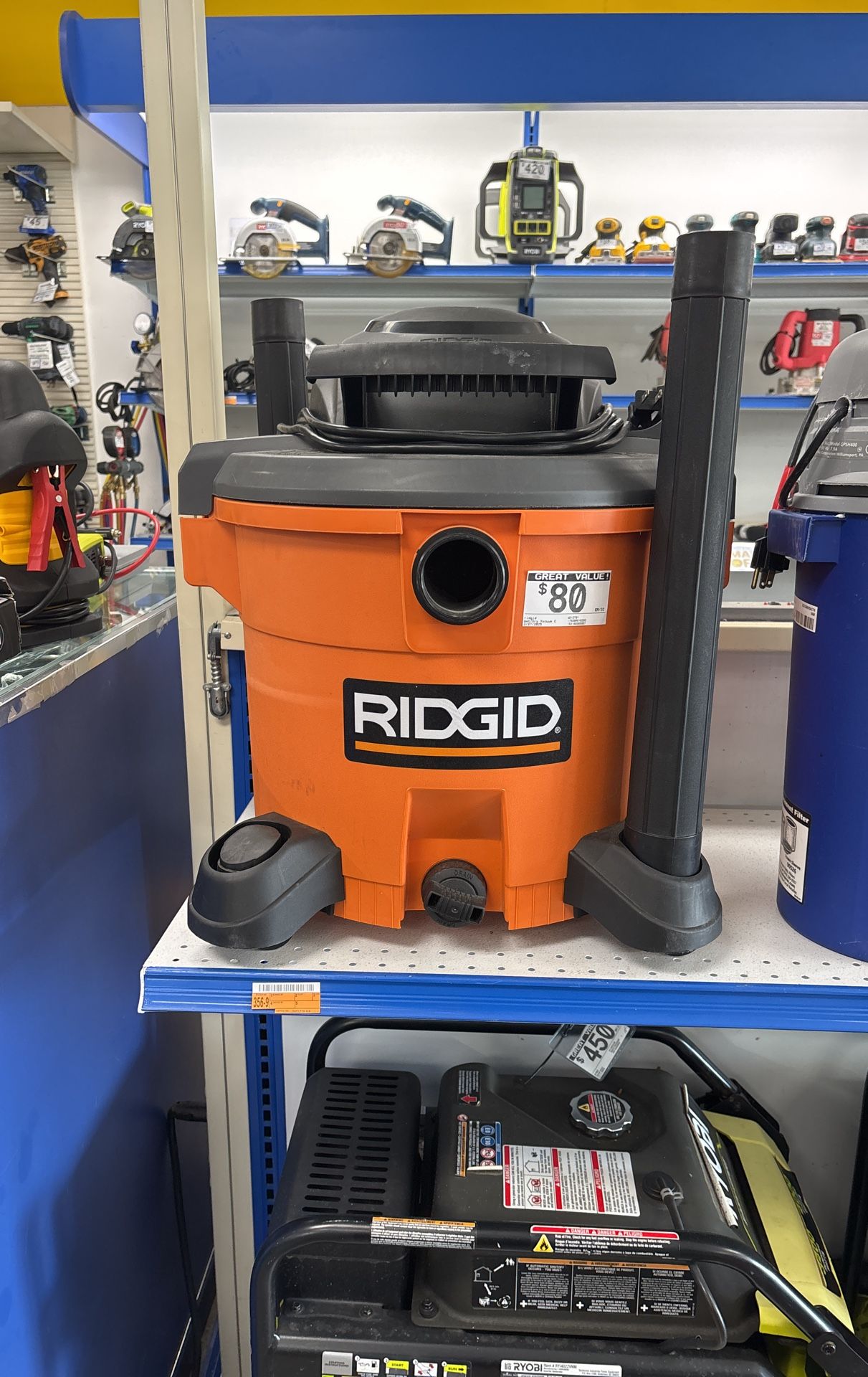 Ridgid Shop Vac