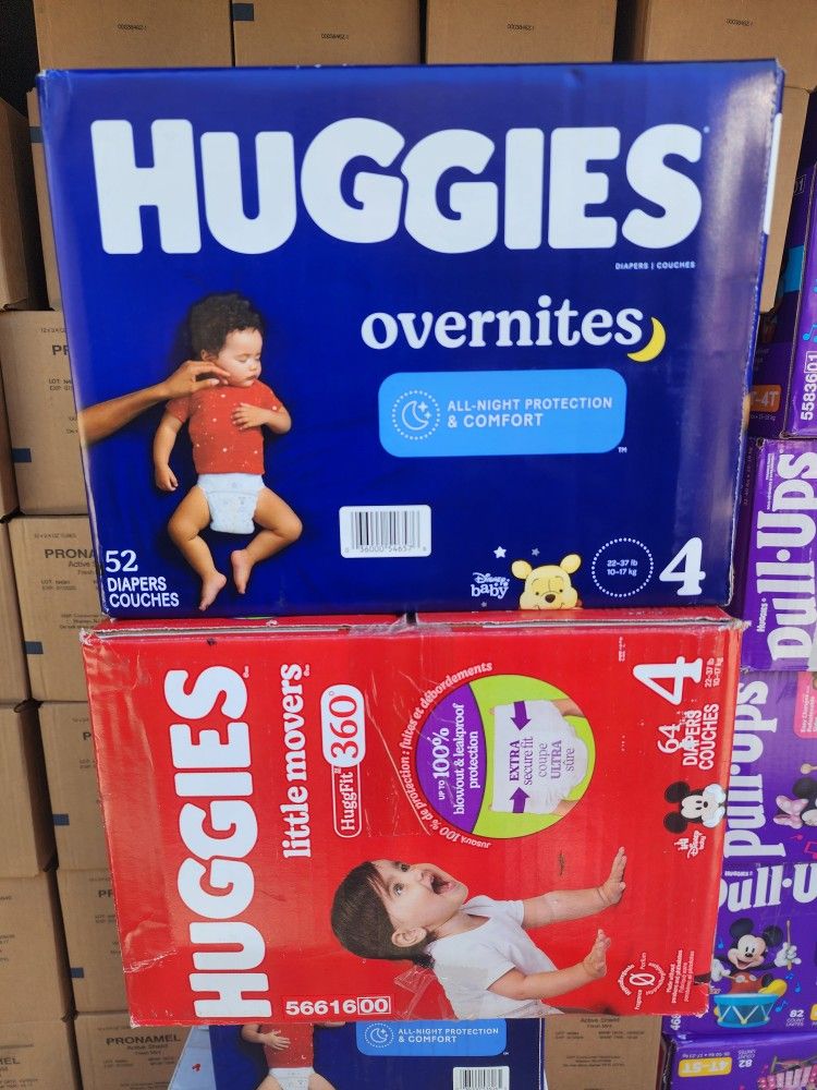 Huggies 4 $20 Each Box. Price Is Firm.