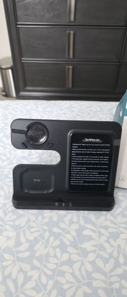 3-in-1 Wireless Charging Station Phone, Earbuds, Samsung Watch