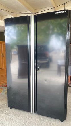 Gorgeous Husky  steel cabinet two doors and key