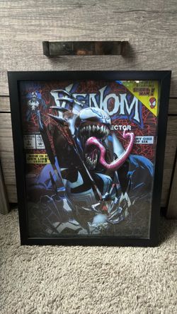 Venom Lethal Protector #1 Framed Shadow Box