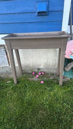 Planter For Flowers 16X36” In And 34” Inches Tall 