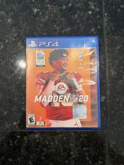 PS4 Madden 20 Video Game