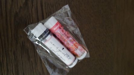 Two new chapsticks, new