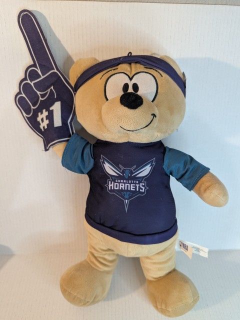 Charlotte Hornets Teddy Bear Plush New