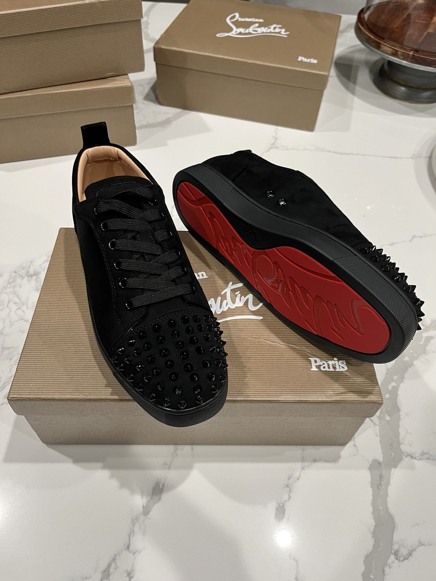 New With Box Christian Louboutin Red Bottoms Dress Shoes for Sale in  Pumpkin Center, CA - OfferUp