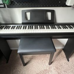 Roland FP-10 Digital Piano With Stand, Bench & Extras