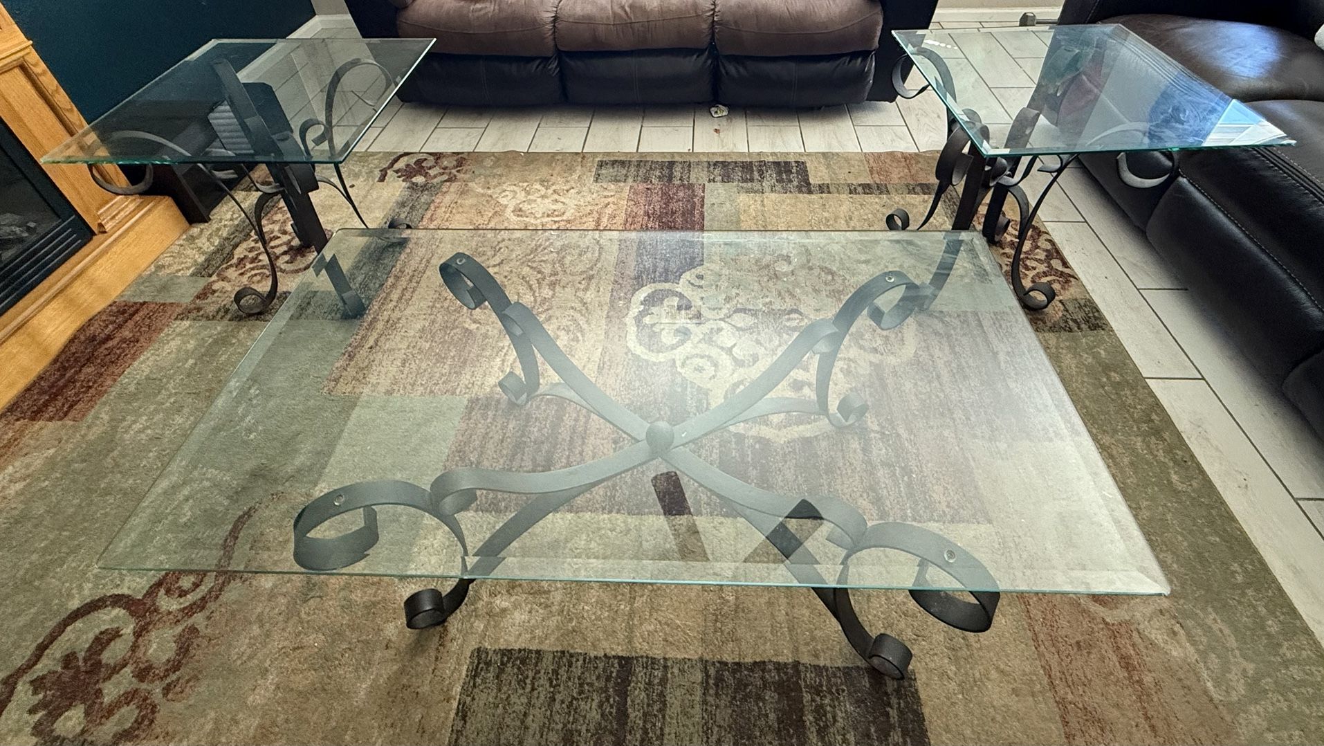 Coffee Table And 2 End Tables