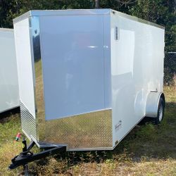 6x12 Enclosed Trailer – Rent to Own | No Credit Needed!