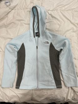 The North Face Girl's Size S 7/8 Hooded Full Zip Jacket