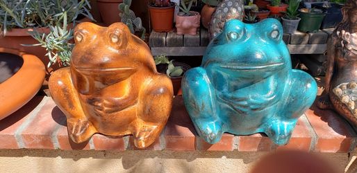 Frog Flower Pot