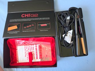 CHI G2 1.25" Ceramic & Titanium Flat Iron - Used Twice Like New