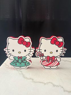 Hello Kitty Silver Buffalo Christmas Decor