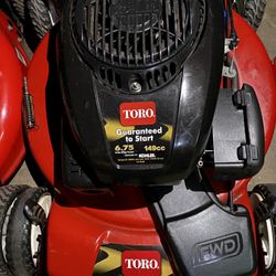Toro Lawn Mower Runs Amazing, Starts on First Pull! $150